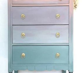 How To Paint Ombré Furniture
