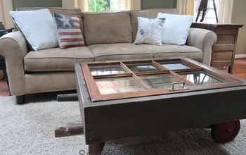 Upcycled Hand Cart Coffee Table Version II