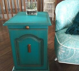 end table goes teal