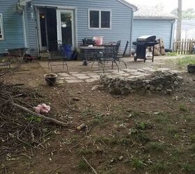 Any ideas on landscaping/hardscaping i can do for entry and pathway ... - Q My BackyarD Is A Complete Mess