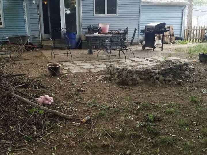 Any ideas on landscaping/hardscaping i can do for entry and pathway ... - Q My BackyarD Is A Complete Mess Any ideas on landscaping/hardscaping i can do for entry and pathway ... - Q My BackyarD Is A Complete Mess