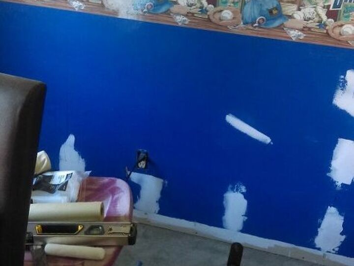 q we need to cover wallpaper border its not coming off