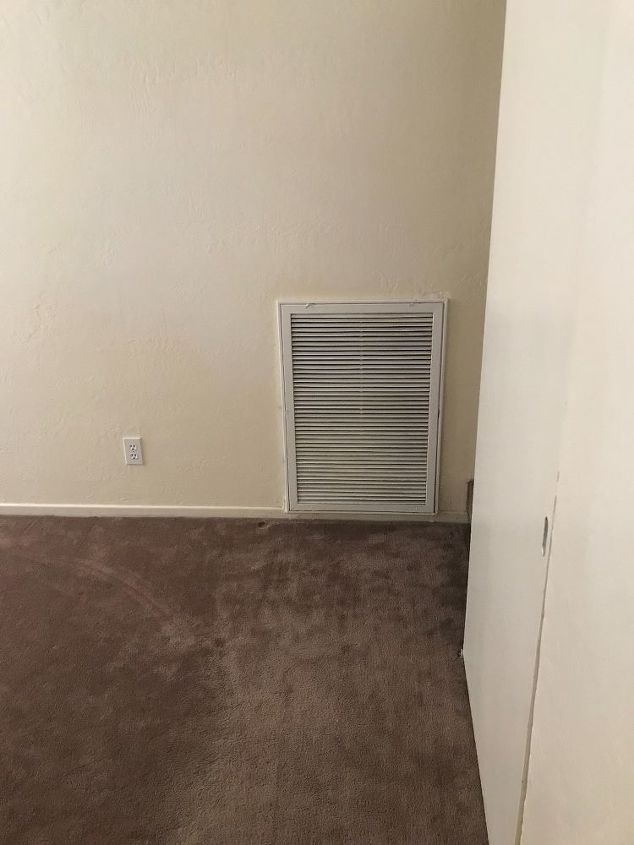 how to allow air flow to return vent in a bedroom when door is closed