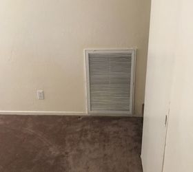How to allow air flow to return vent in a bedroom when door is closed