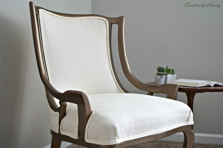 14 formas geniales de tapizar sillas que puedes hacer t mismo, Cambio de imagen de una silla tapizada gemelos