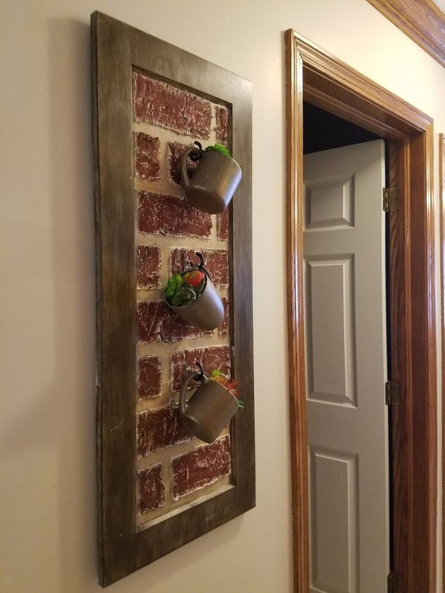 17 faux brick ideas for your home, Turn It Into Wall Art