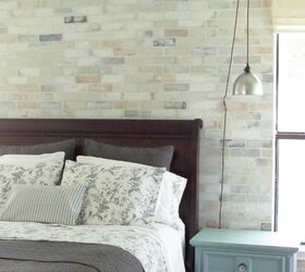 17 faux brick ideas for your home, Master Bedroom Brick