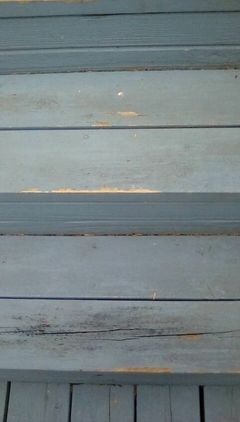 q what should be done about old front steps