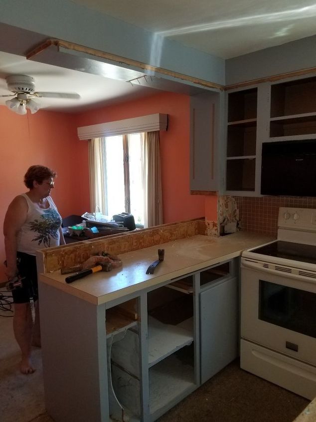 q i am gutting out my average size kitchen not big enough for an island