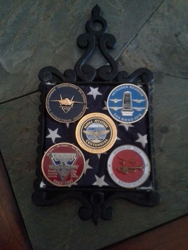 give old trivets a new life, Military Trivet