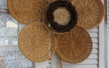 Decoración con girasoles de verano de bambú