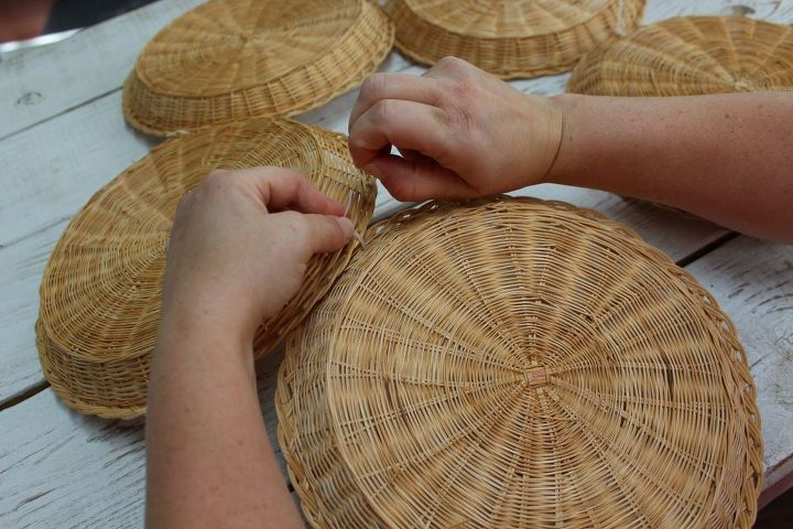 decoracin con girasoles de verano de bamb