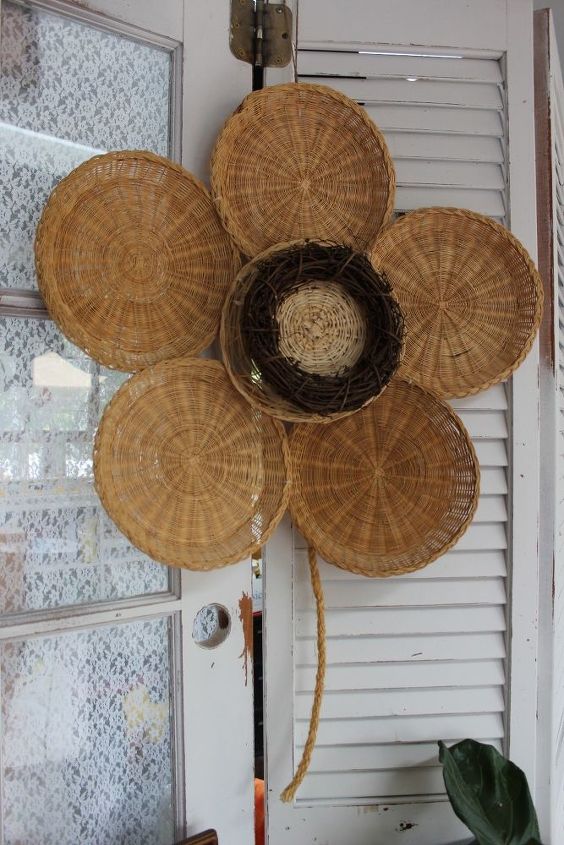 decorao com girassis de vero de bambu