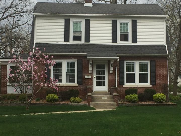 q house refresh accent color deck color add curb appeal