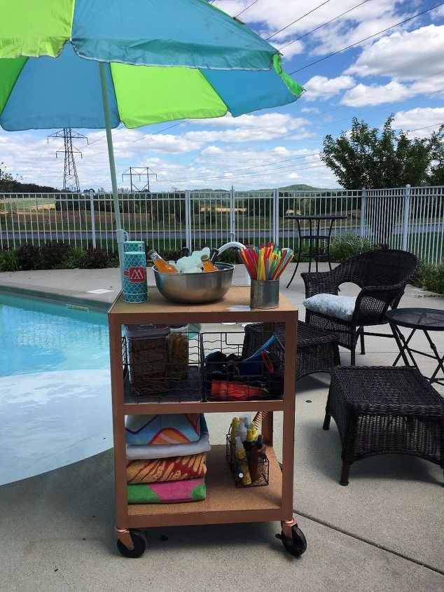 31 amazing furniture flips you have to see to believe, Repurpose A Cart To A Bar Station