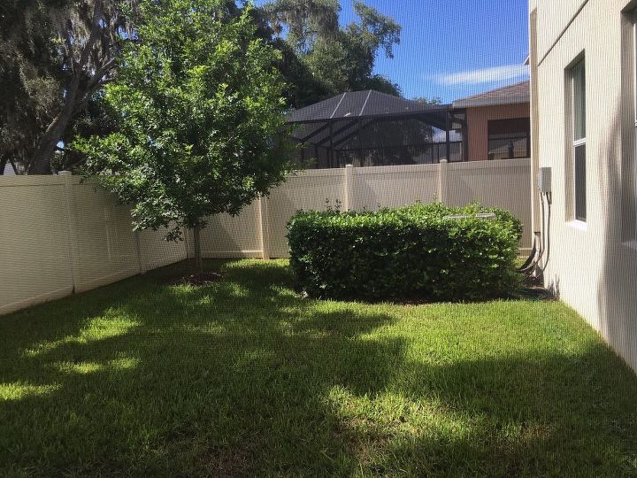 q we have a tiny backyard that i would like landscaped how do i use it