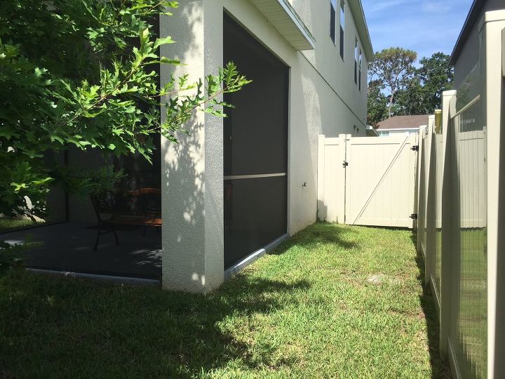 q we have a tiny backyard that i would like landscaped how do i use it