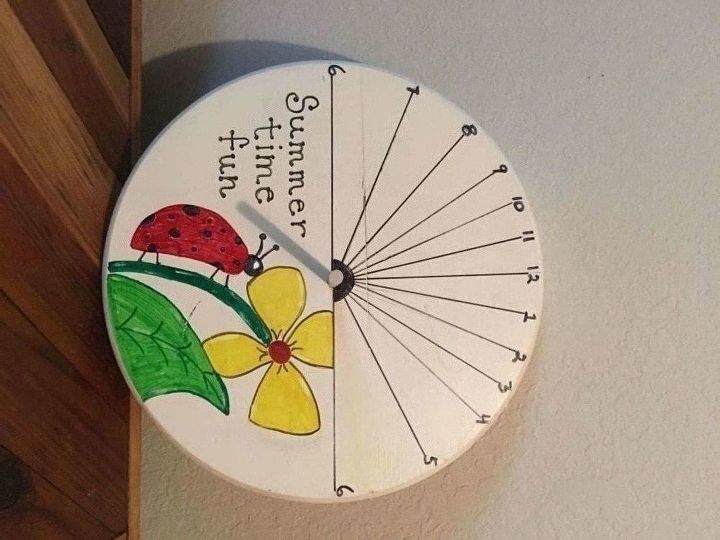 this is my summer challenge whimscal sun dial