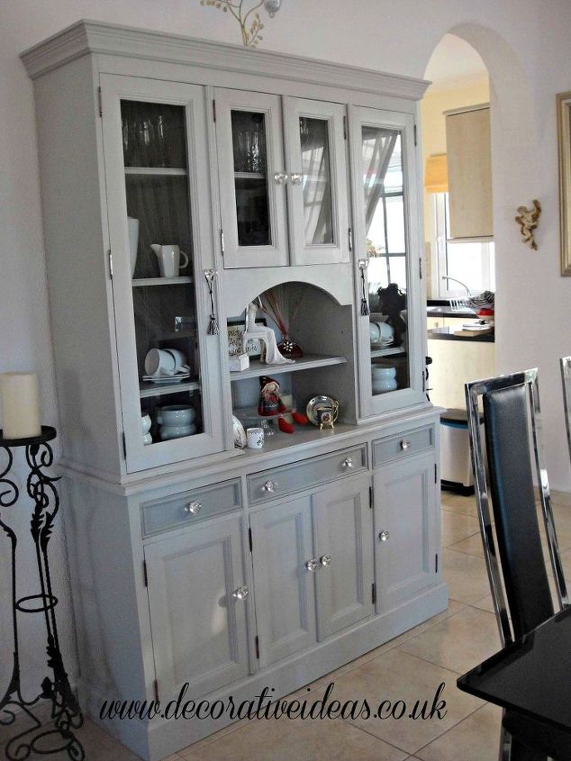 Welsh Dresser Painted In As Paris Grey Hometalk