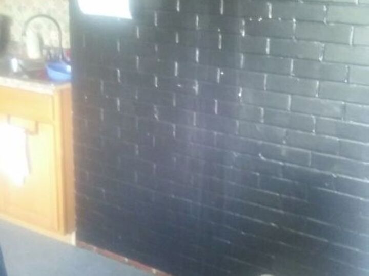 q i d love to know how to take the bricks just stick out into my kitchen