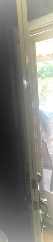 q my metal front entry door is splitting on lock side any advice