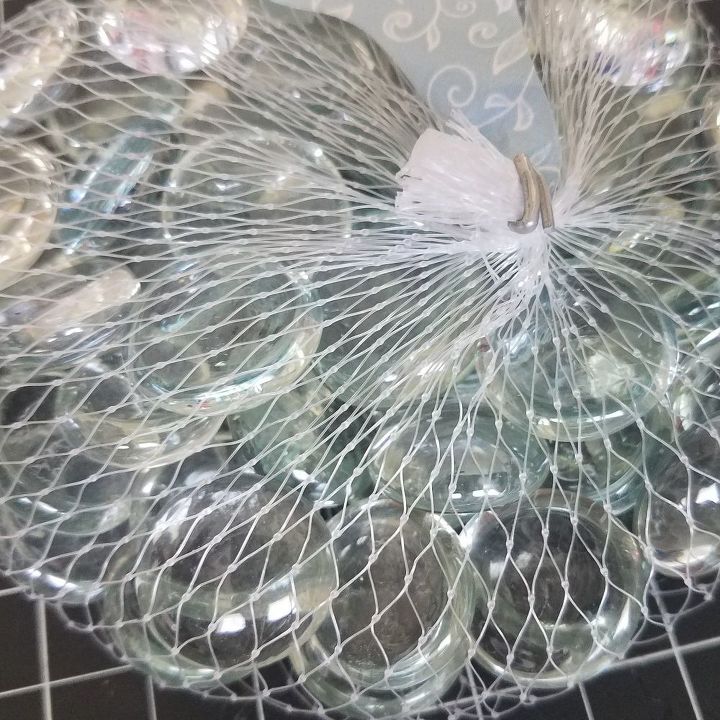 flores de cuentas de vidrio de la tienda del dlar