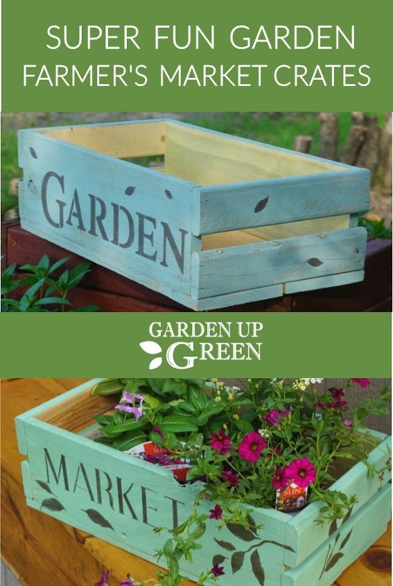garden to market harvesting crates