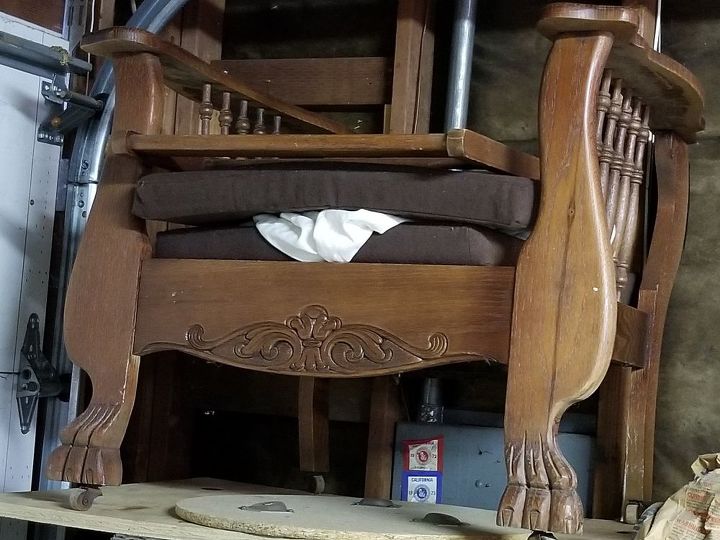 q how to recondition old dry unvarnished wood on antique chair