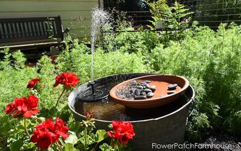 Easy DIY Hummingbird Fountain