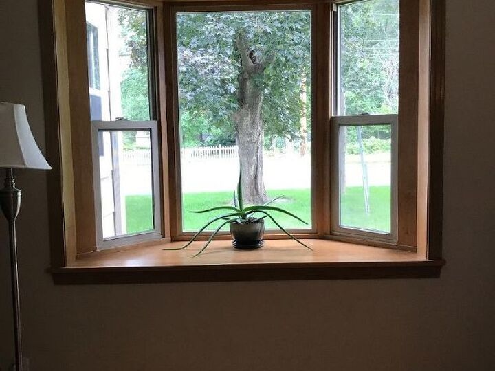 q how can i make my bay window look more inviting