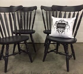 farmhouse dininig chair makeover