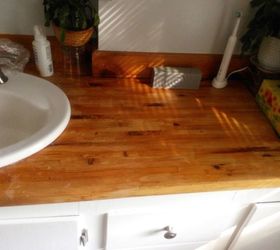 Best Way To Refinish Wood Vanity Top Hometalk