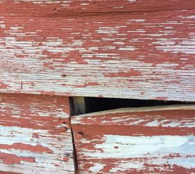 What's the easiest way to seal a hole in the outside wall of a garage