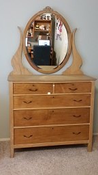 i m refinishing a bird s eye maple dresser need help with how to re