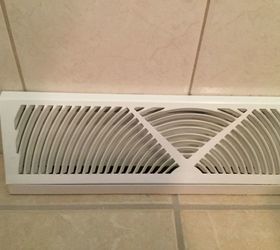 how do i remove this baseboard heat diffuser in bathroom