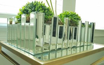 Mirror Decor Ideas- Mirror Planter DIY