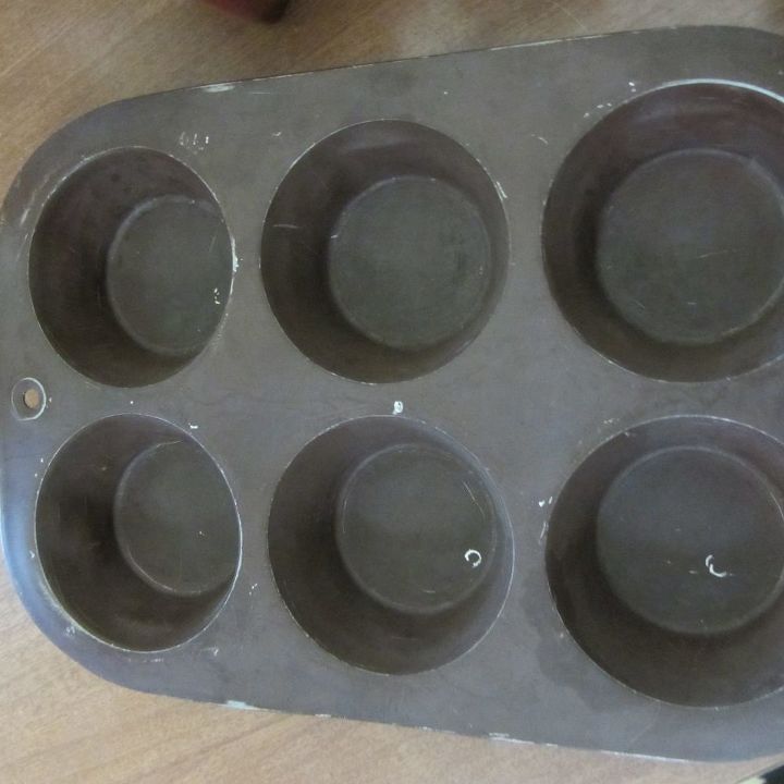 forma de muffin e suculentas no necessrio assar