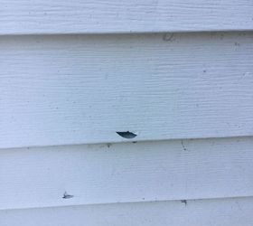 How does one repair, fix or patch vinyl siding?