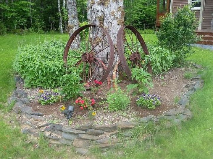 q i want to create a garden oasis around my property but do not know how