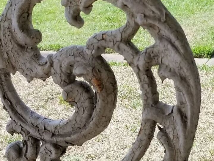 q how do i remove layers of old paint from decorative wrought iron