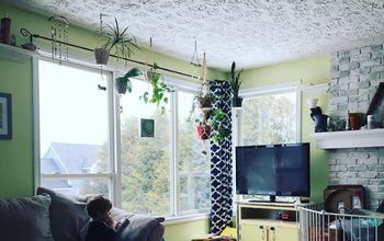 DIY livingroom window shelf