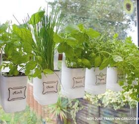 30 unusual helpful gardening tips you ll want to know, Build a kitchen garden with galvanized tin
