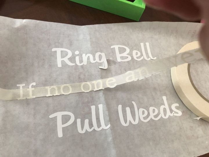 ring doorbell if no one answers pull weeds sign take 2