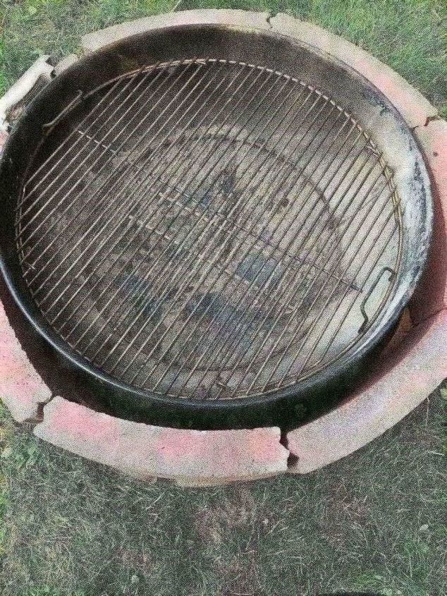 charcoal grill fire pit