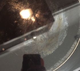 ceramic stove top discoloration what to do