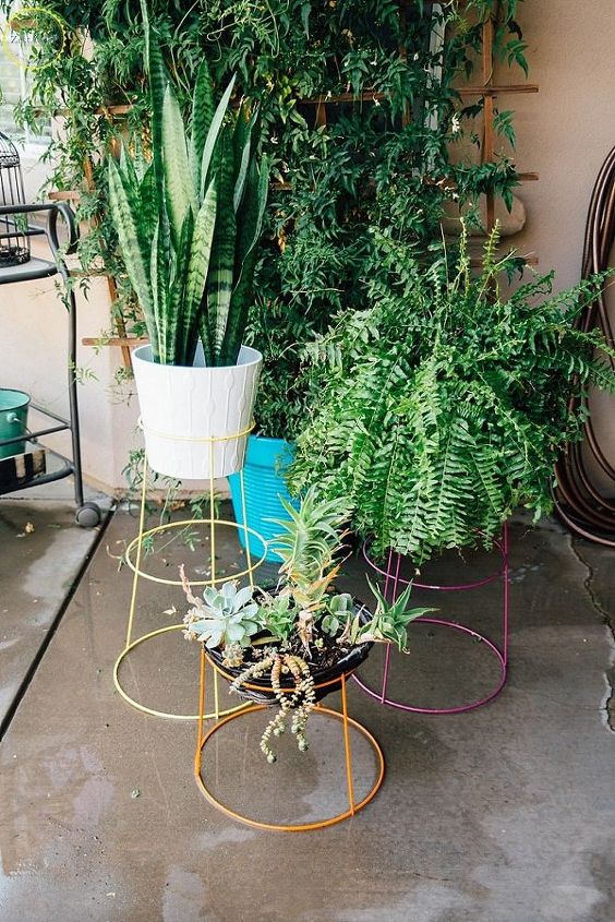 s check out these adorable container garden ideas to copy this spring, DIY Modern Plant Stands
