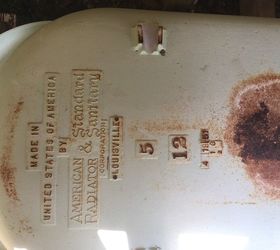 I M Refinishing A Claw Foot Tub Can Anyone Tell Me How Old It Is Hometalk