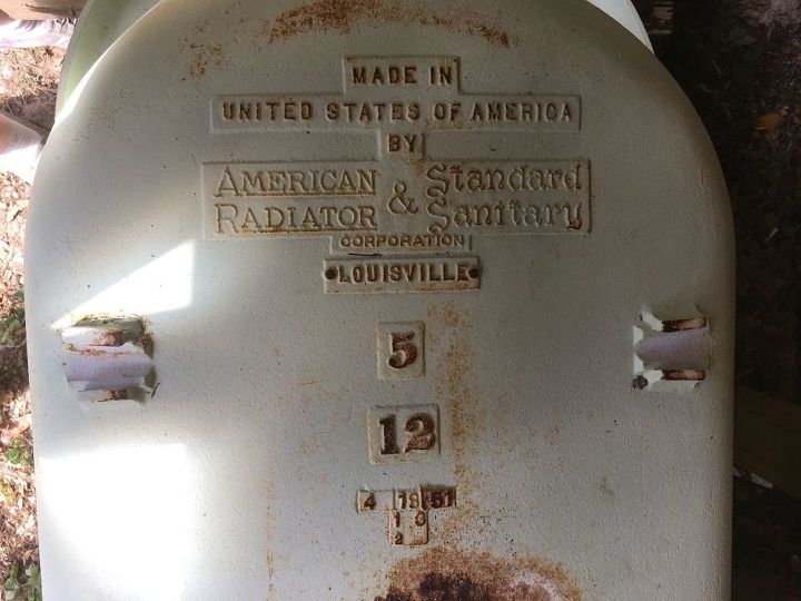 im refinishing a claw foot tub can anyone tell me how old it is