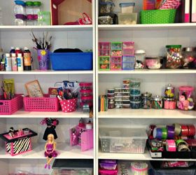 Craft Room Organization for Multi Purpose Craft Supplies
