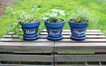 DIY Herb Garden Pots